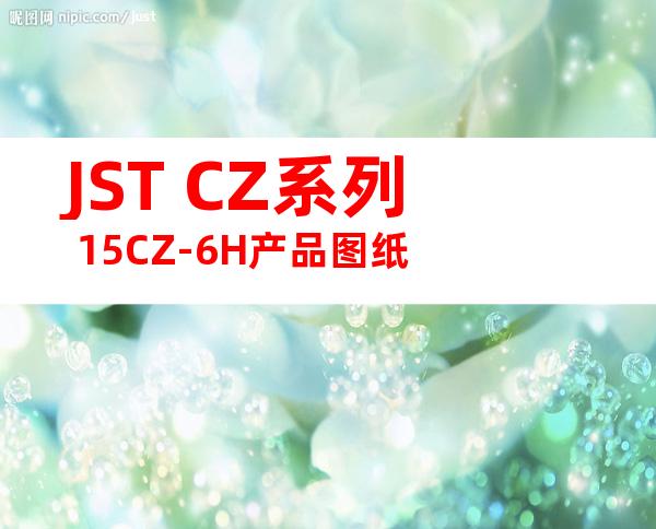 JST CZ系列 15CZ-6H产品图纸